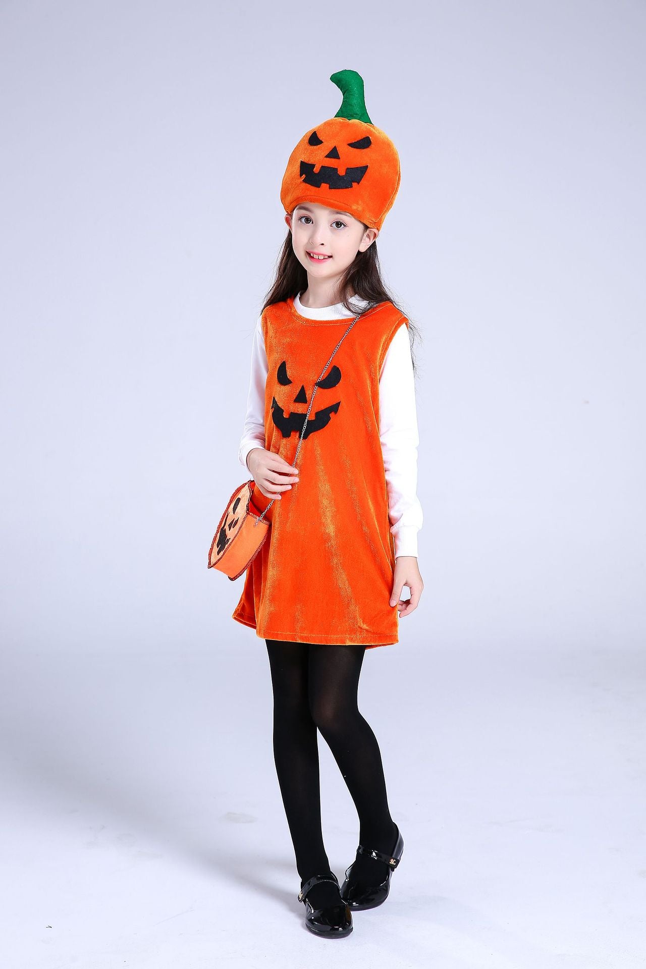 Children's Halloween costume girls pumpkin or witch costume