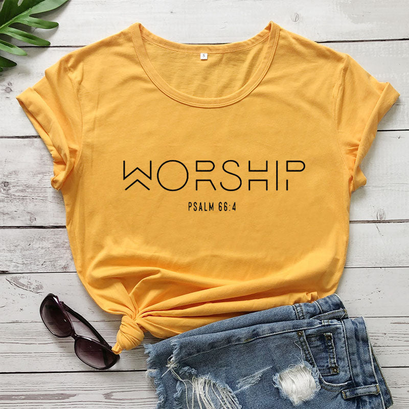 Worship Casual Cotton T-Shirt