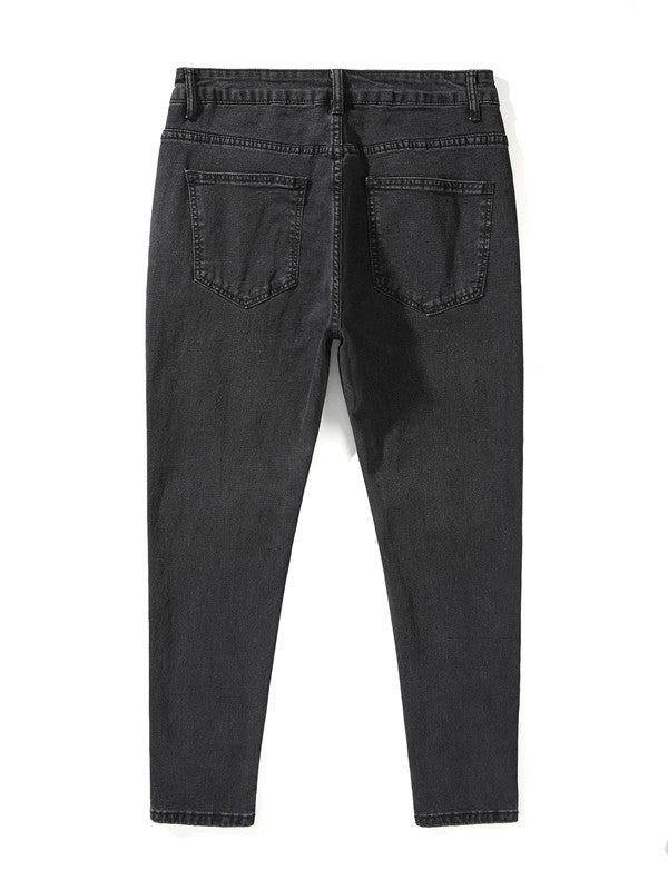 Men Skinny Mid-Rise Jeans