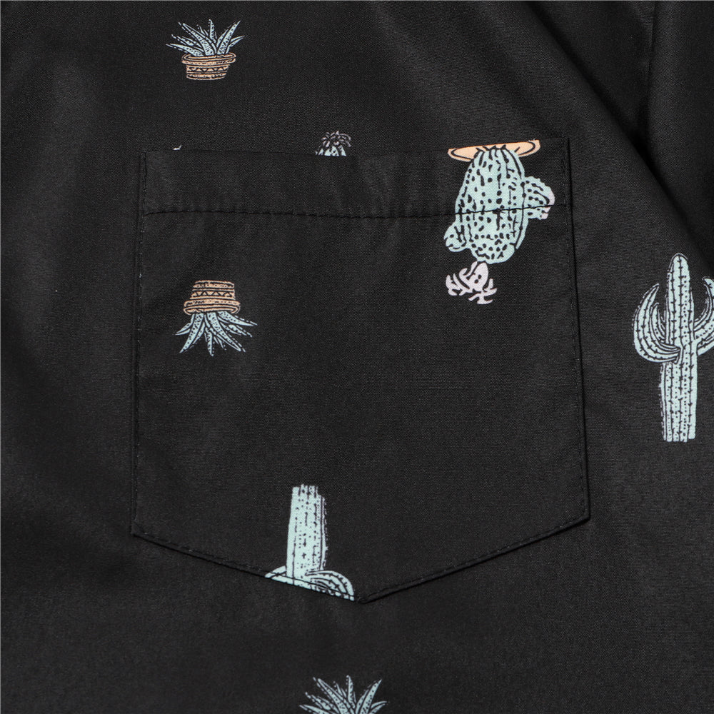 Cactus Print Shirt For Men