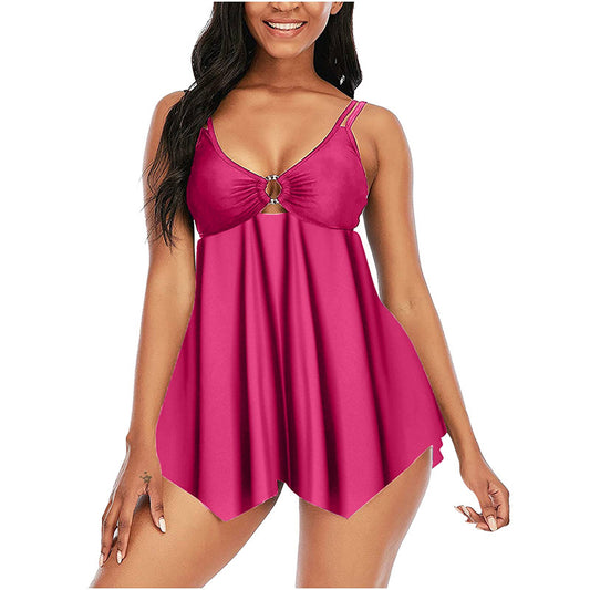 Women Slimming Split Plus Size Swimsuit