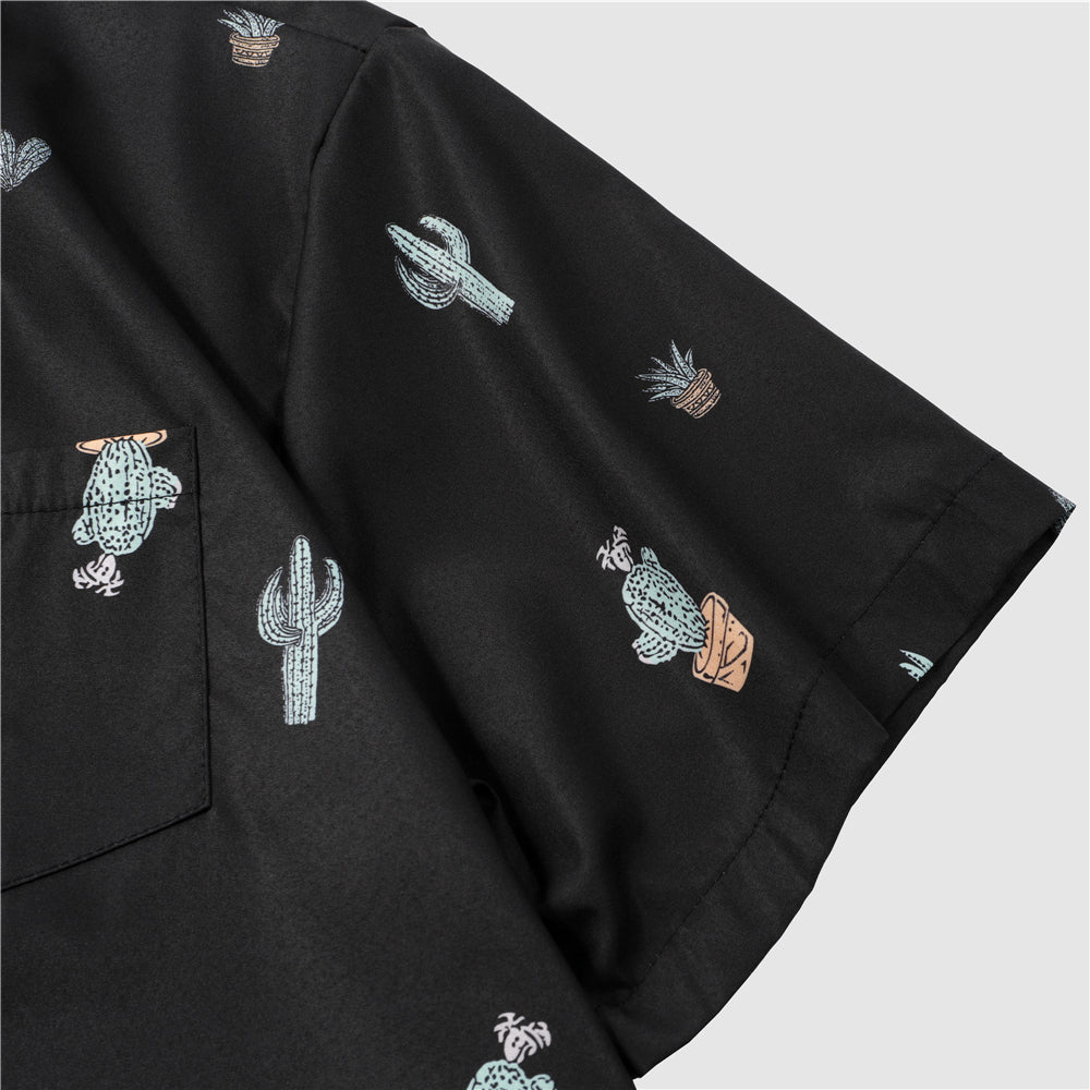 Cactus Print Shirt For Men