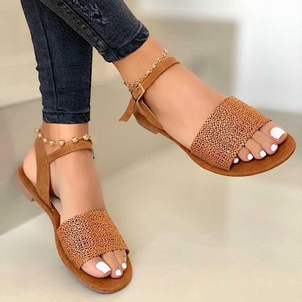 Women's Buckle Casual Sandals