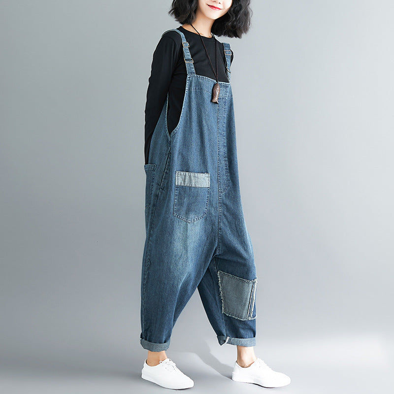 Women's Denim Overalls