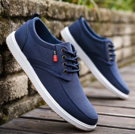 Men Casual Canvas Walking Shoes