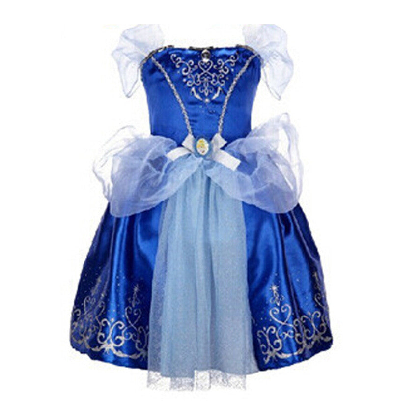 Short-Sleeved Halloween Children Princess Dresses