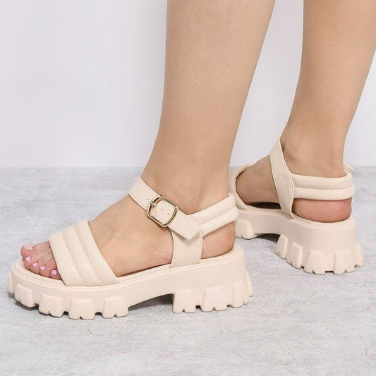 Platform Casual Buckle Ladies Sandals