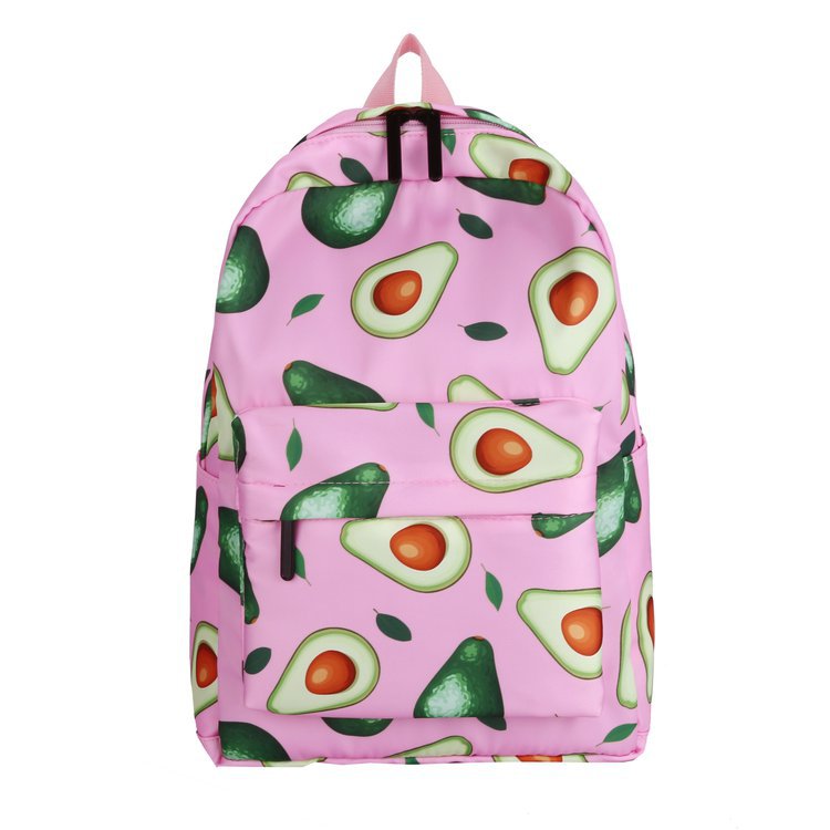 Avocado Backpack For Junior And High School Students