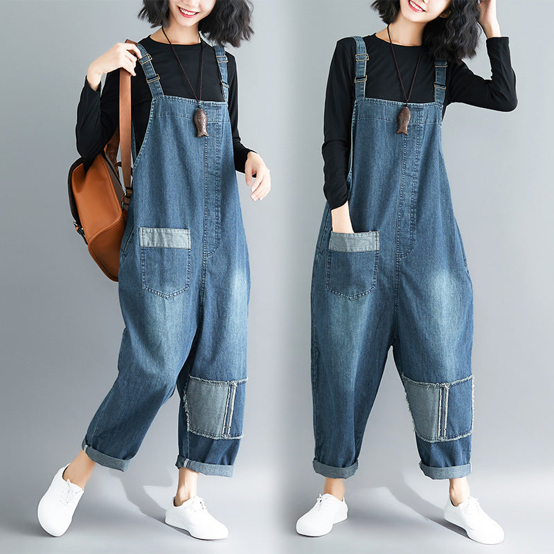 Women's Denim Overalls