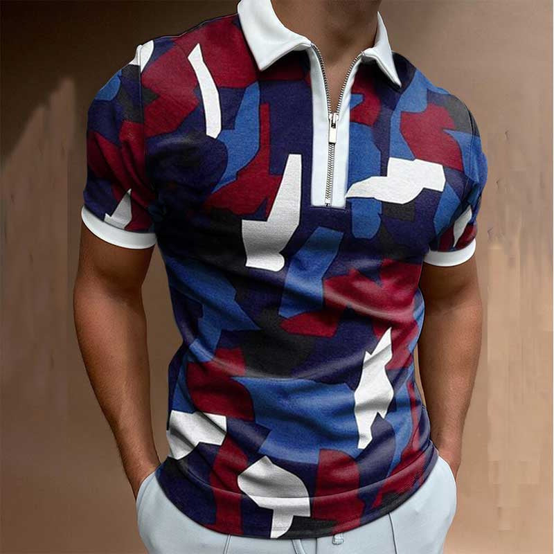 Men's Polo Short-Sleeved Summer Shirt