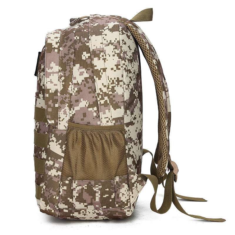 Camouflage Large-capacity Backpack Male And Female