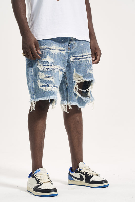 Demin shorts for Men with holes