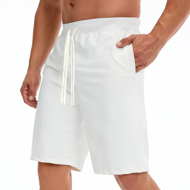 Men's Casual Beach Pants with Drawstring