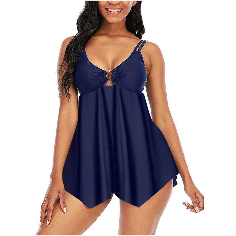 Women Slimming Split Plus Size Swimsuit